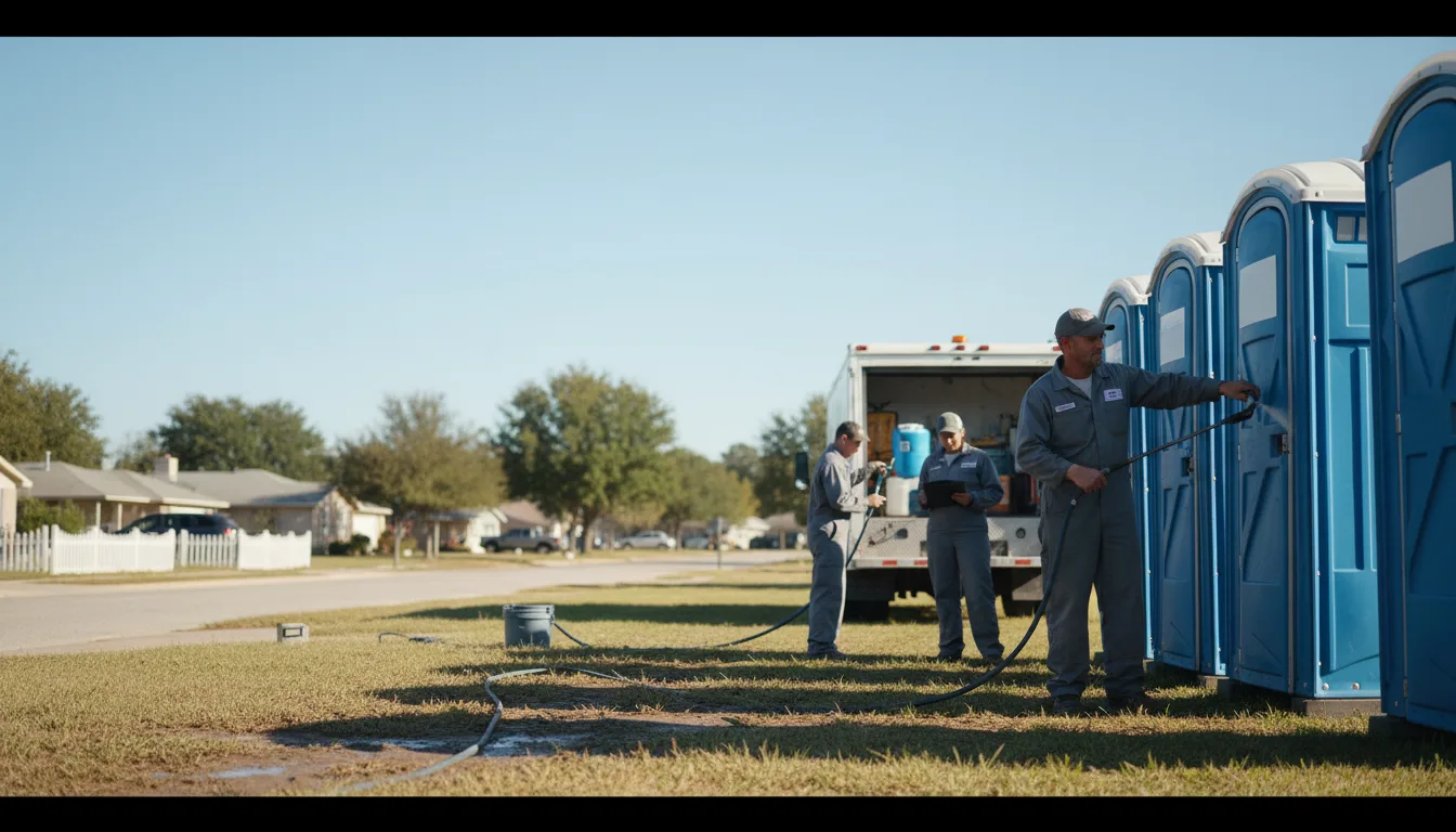 Long-Term Portable Toilet Rental in Orogrande, NM near me